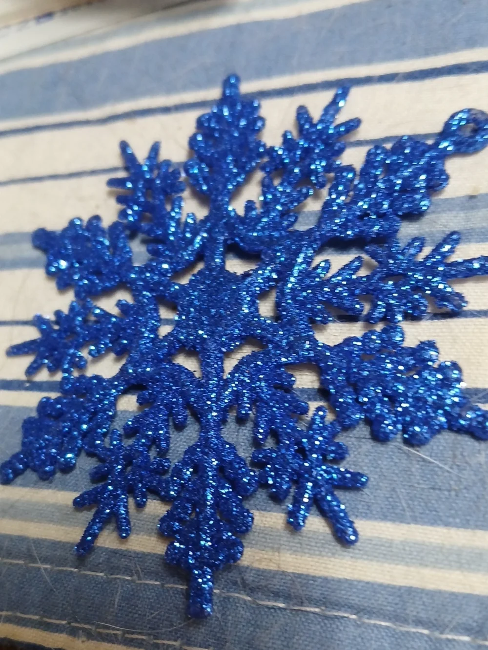 144 Glitter Snowflake Ornaments